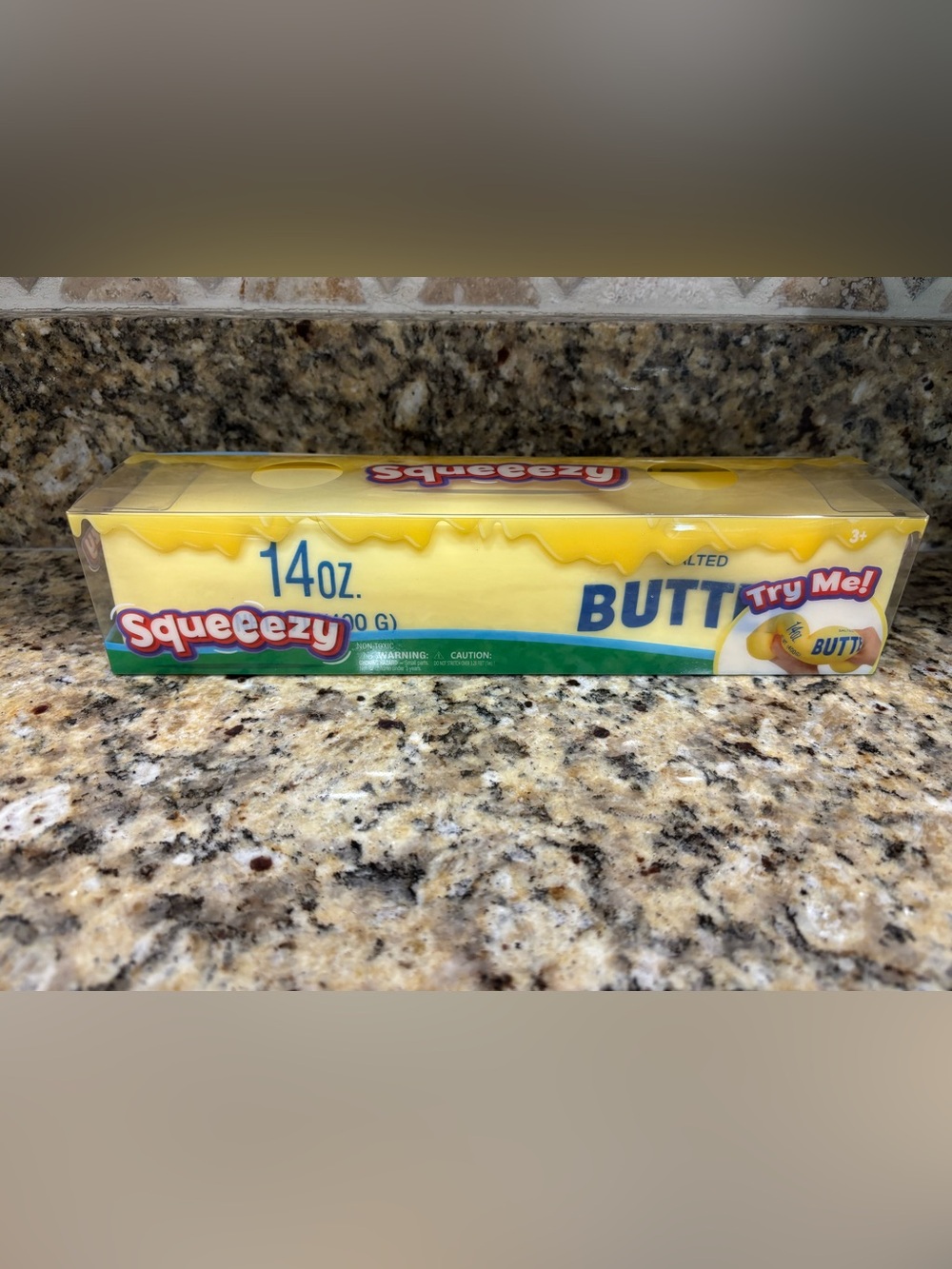 NEW Squeezy Butter Viral Sensory Squishy Stress Relief Squeeze Toy (Large Size)